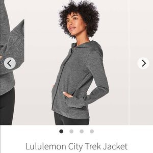 NWT lululemon city trek jacket size 6